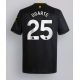 Manchester United Manuel Ugarte #25 Replike Rezervni Dres 2025-26 Kratak Rukav